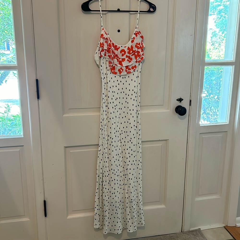 Rixo slip dress